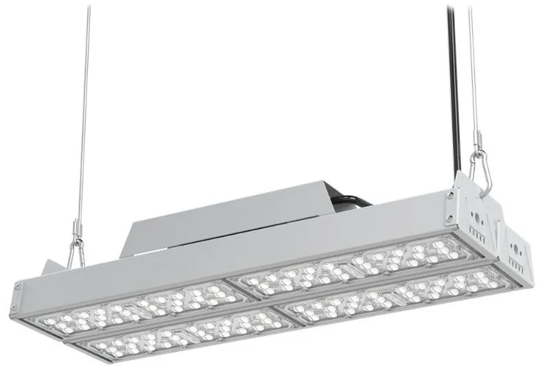 100W 200W 300W 400W Luz Linear LED Industrial de Alta Baía à Prova de Tri para Armazém e Iluminação Suspensa de Shopping