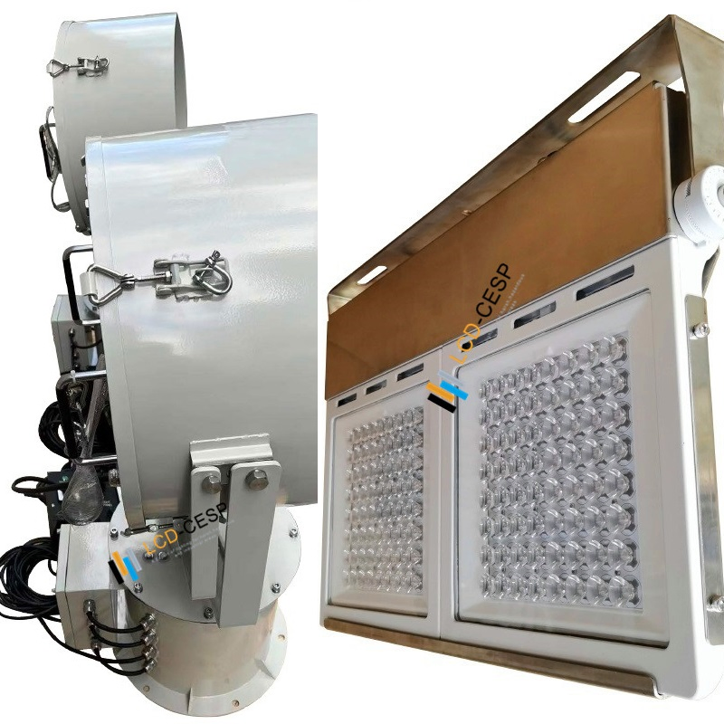 Holofotes de Barco 50W-400W, Lâmpadas LED Spot Flood, 90-305VAC, 2deg-8deg-30deg-90deg, Iluminação Marinha de Longa Distância