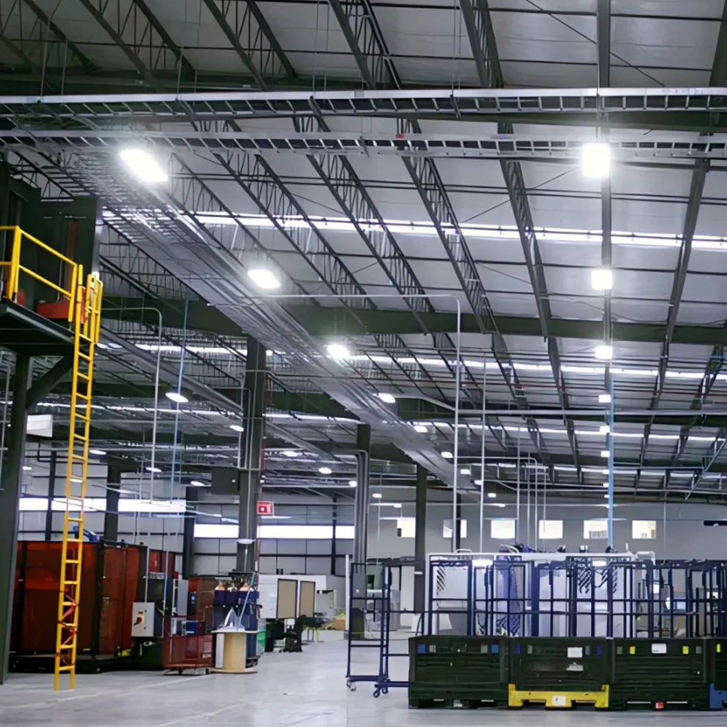 Luz Linear de Alta Baía LED 80W 100W 120W 150W 200W 240W 300W 400W 500W IP66 Iluminação Industrial de Armazém Sensor Inteligente Design Dimerizável Economia de Energia Inteligente