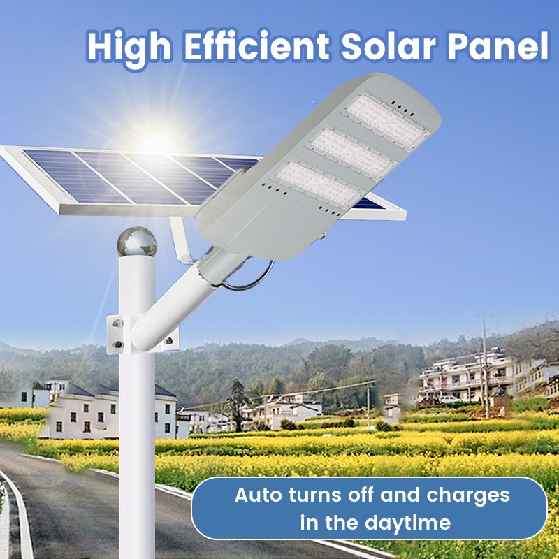 IP67 Luz Solar para Inundação Externa à Prova d'Água com Controle Remoto 60W 100W 200W 300W 500W 1000W Lâmpada Solar de Jardim SMD LED de Alta Potência