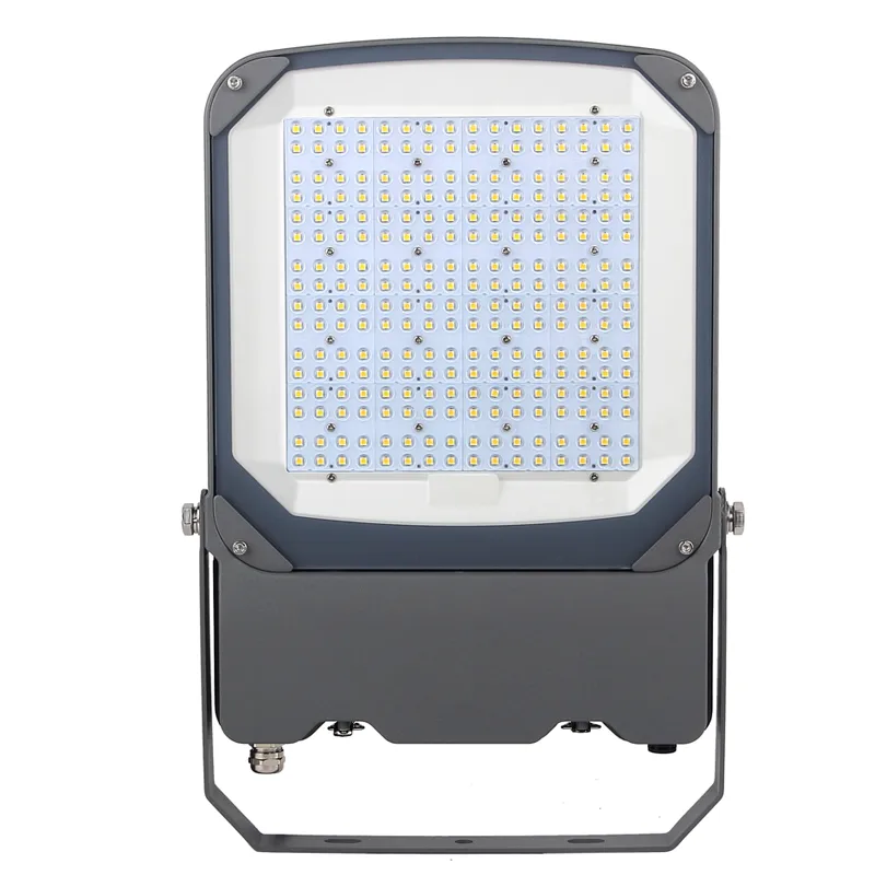IP65 Ik08 Holofote LED Dimmable Inteligente com Ângulo de Feixe Assimétrico para Exterior 200W