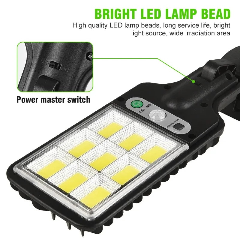 Luzes de Rua Solar LED Externas