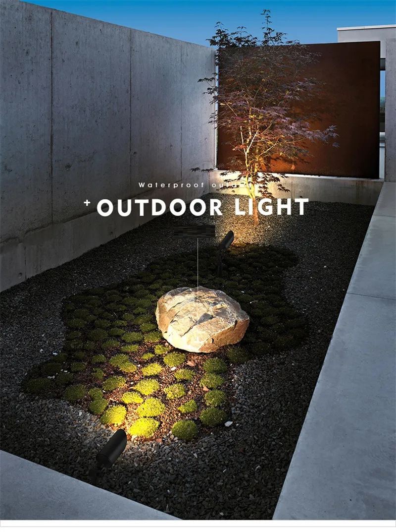 Luz de Spot de Jardim 1
