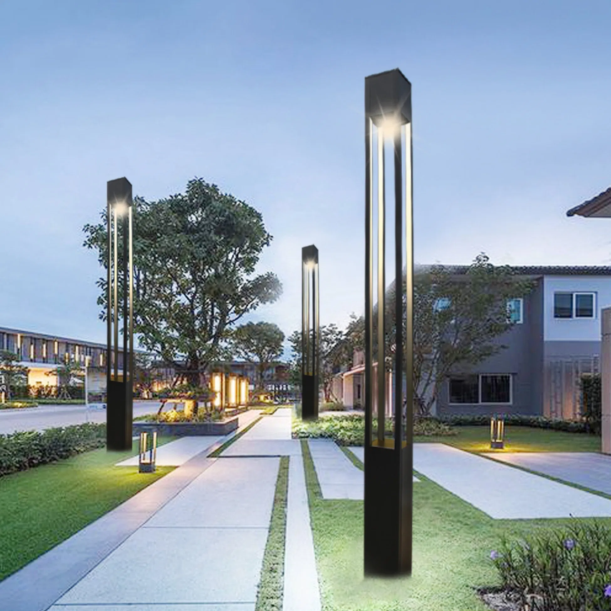 Lanterna de Jardim Inground LED RGBW Solar Powered