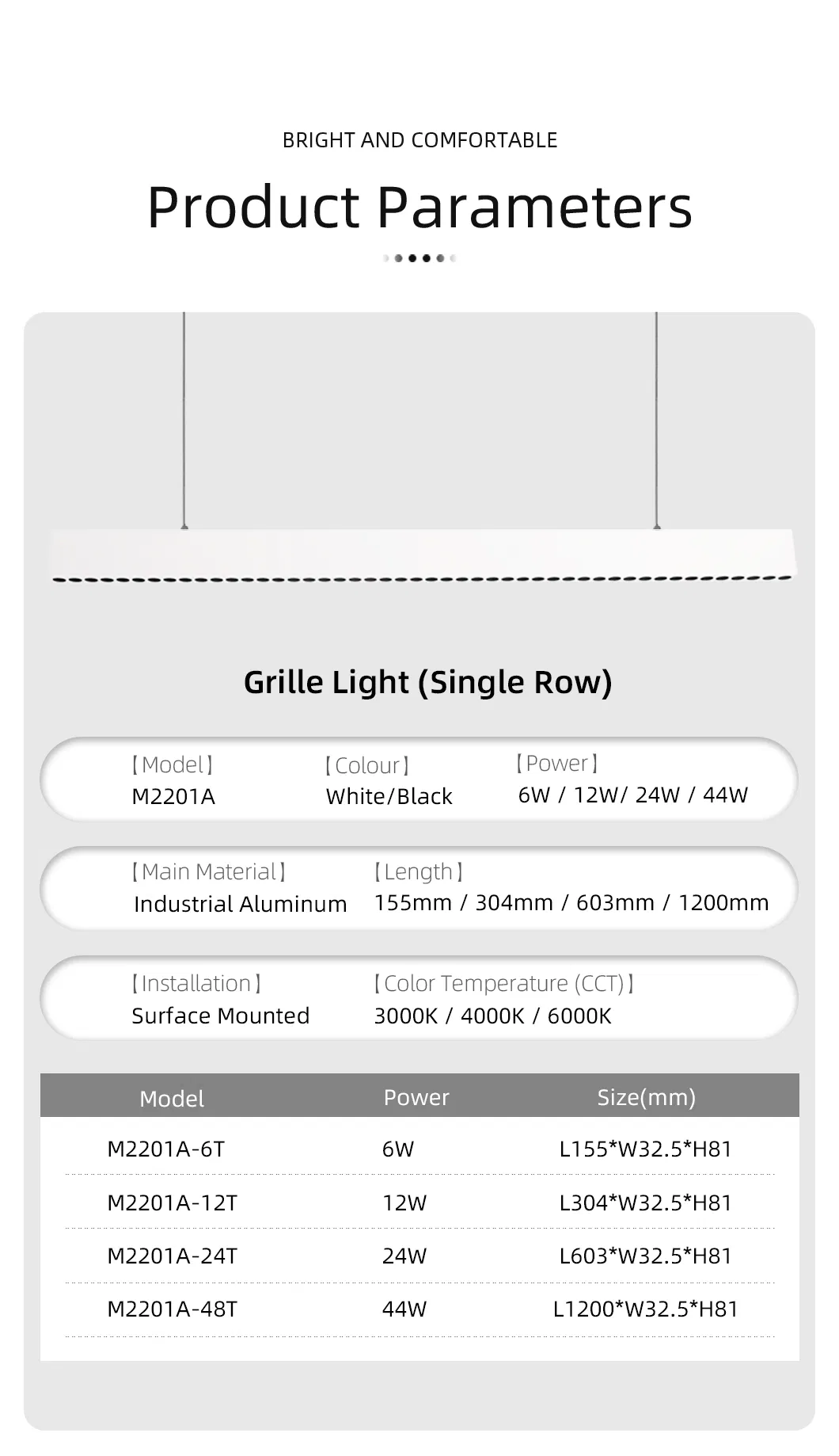 Luz Linear LED