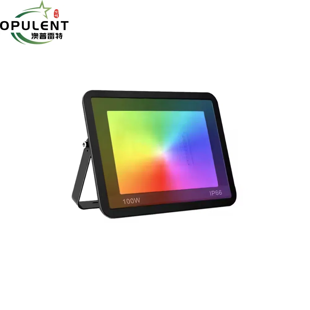 Controle Inteligente de APP Luminária LED RGB Opulenta Nova Remessa 4in1 Luzes de Paisagismo para Jardim ao Ar Livre IP65 Mudança de Cor com Temporizador em Alumínio