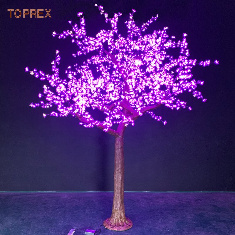 Decorações de Casamento Paisagismo Artificial Árvore de LED para Iluminação de Paisagem