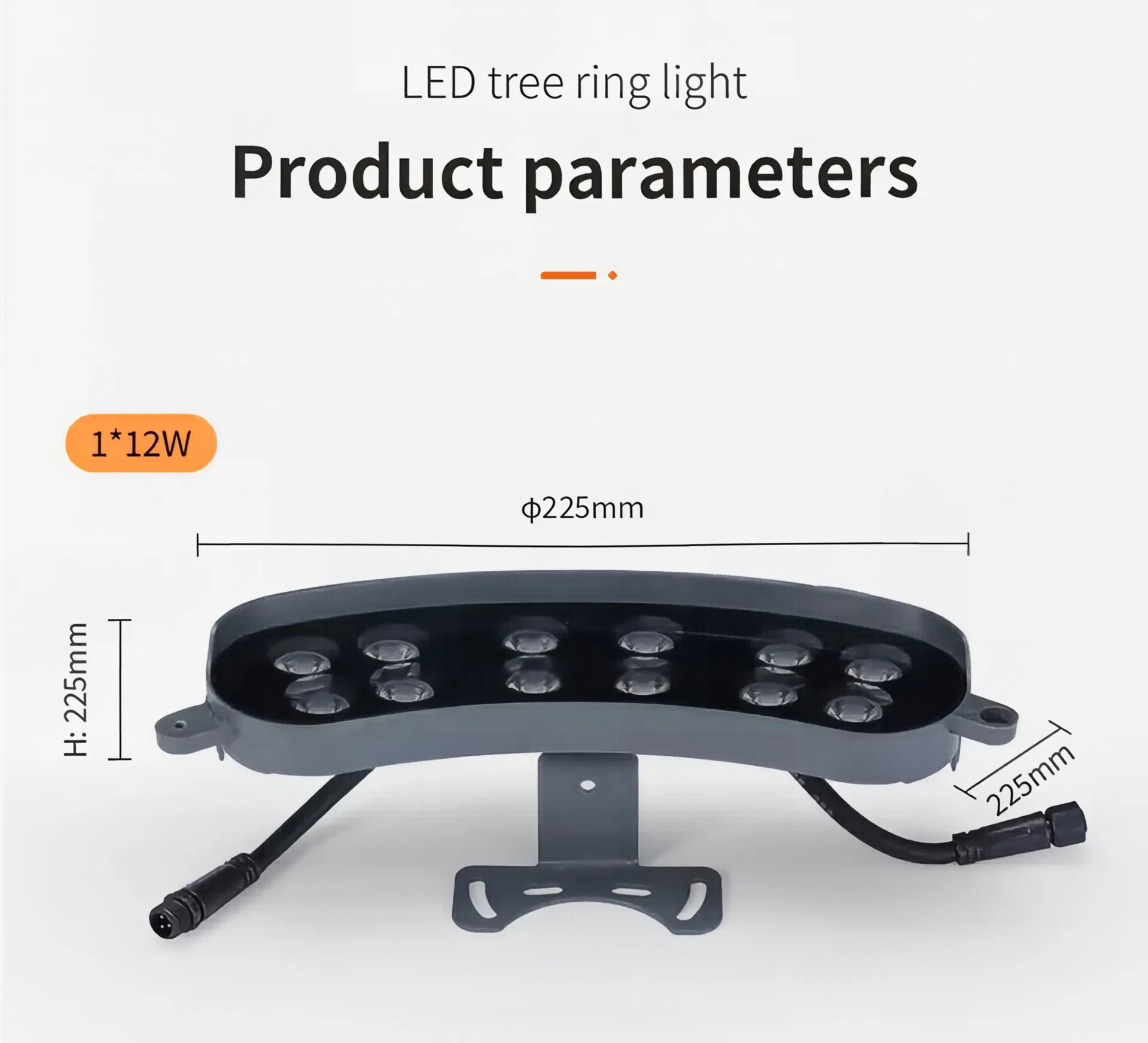 Dimensões e Especificações da Luminária de Anel LED