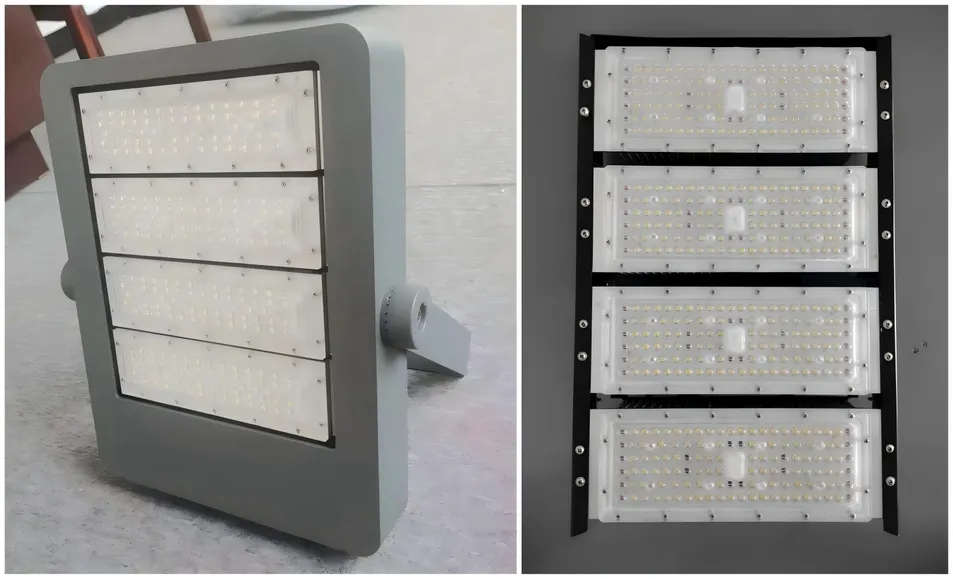 Poste de Luz de Alta Mast LED Iluminação de Inundação