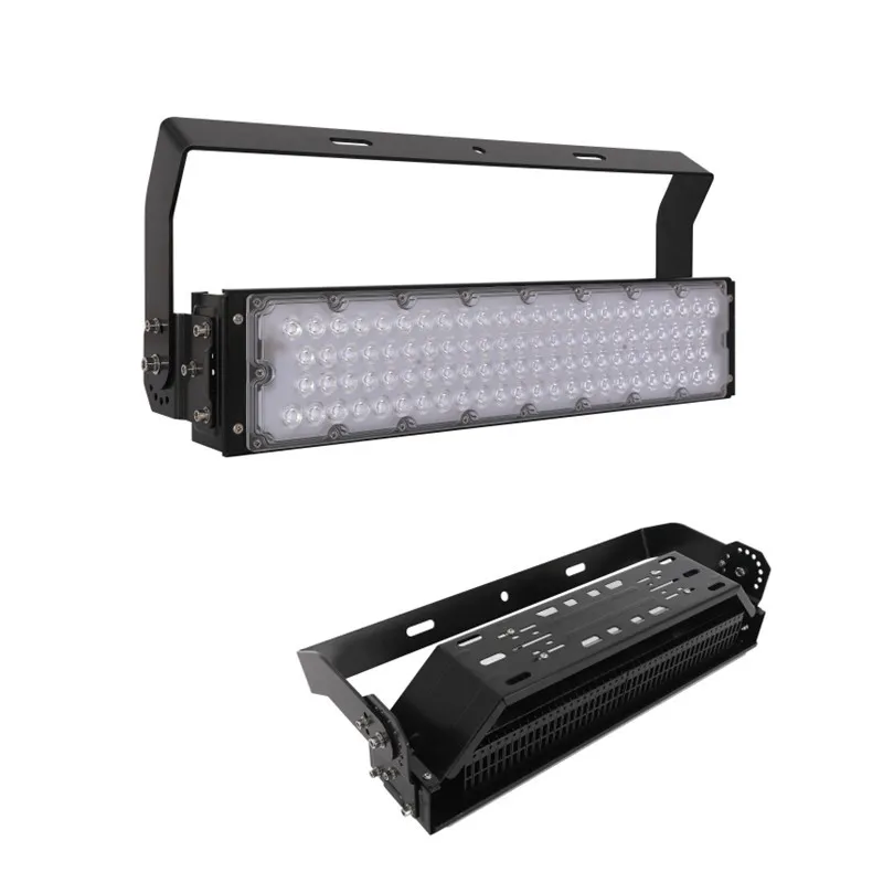 Iluminação de Estádio de Futebol LED Meanwell 160lm/W CRI>80 3000-6500K 1000W