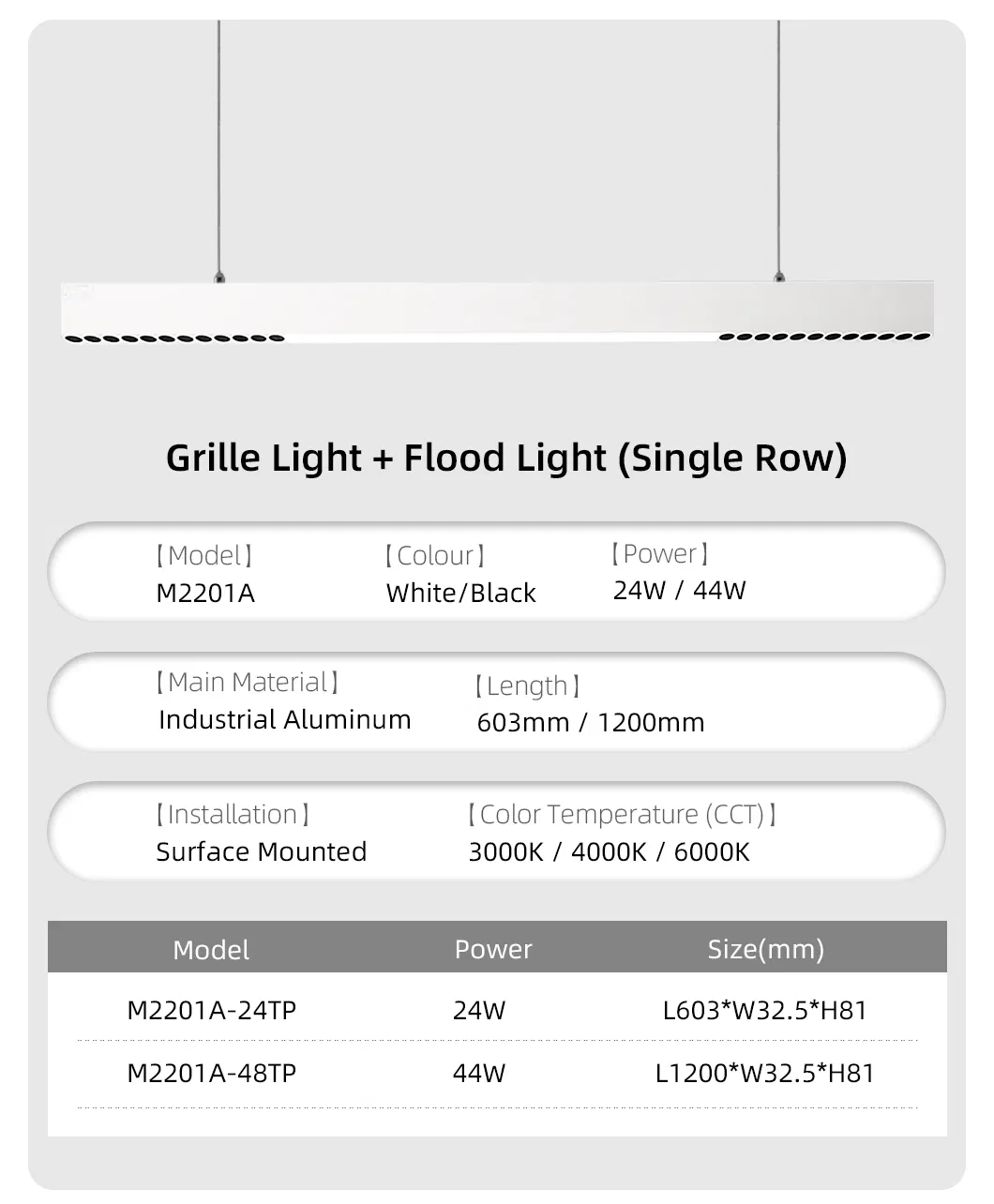 Luz Linear LED