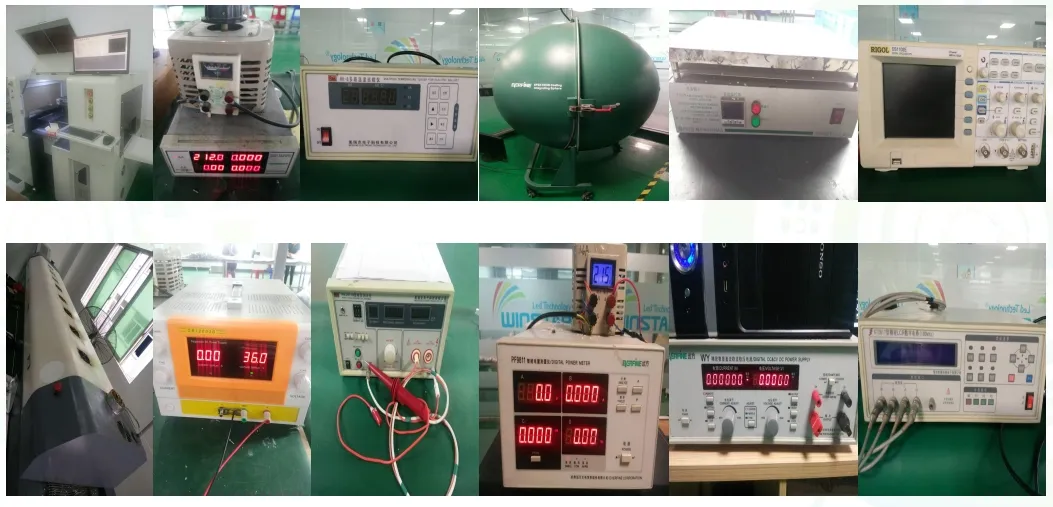 Controle de Qualidade de Iluminação LED
