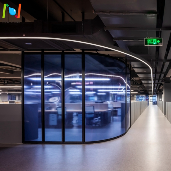 Iluminação Linear LED Iluminação Suspensa LED Comercial Iluminação Interior Lustre Luz Linear Arquitetônica