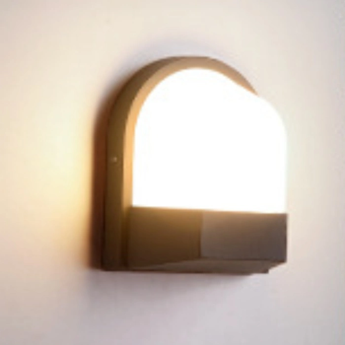 614 24W Luminária de Corredor de Tecido Alabastro ao Ar Livre LED Lanterna de Alumínio Iluminação de Parede Decoração Entrada Luz Arquitetônica de Parede para Hotel Casa Quarto de Hóspedes Projeto Venda
