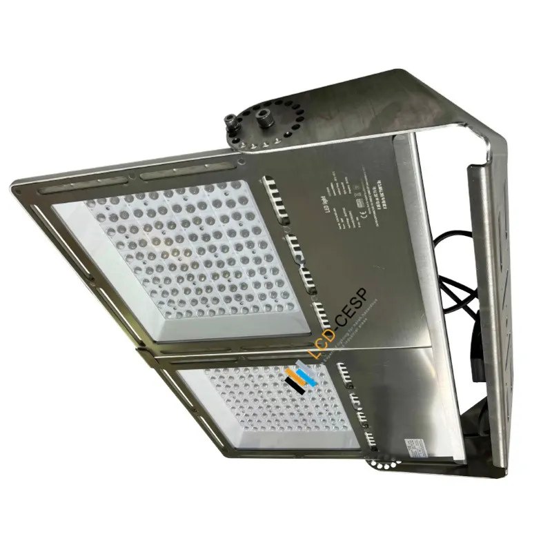 Lâmpada à Prova de Explosão -400W - LED - 90-305VAC -5700K- Holofote de Feixe Médio - Iluminação Marinha Atex