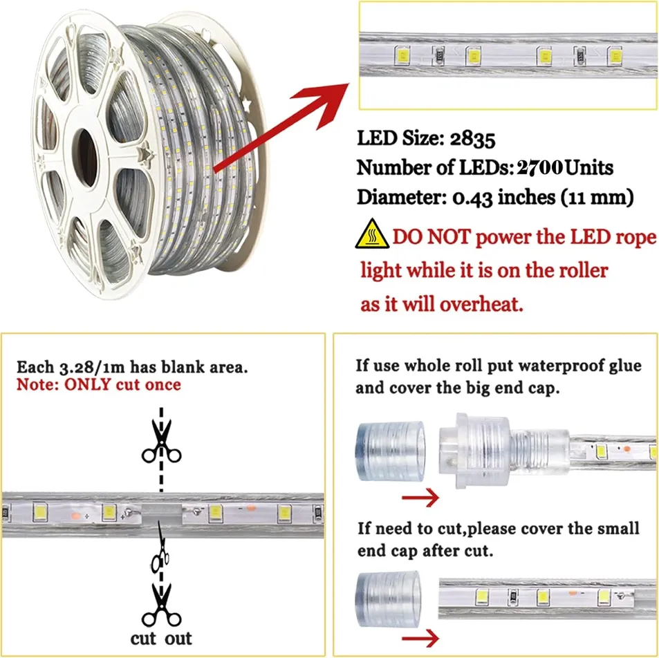 Aplicações do cabo de iluminação LED