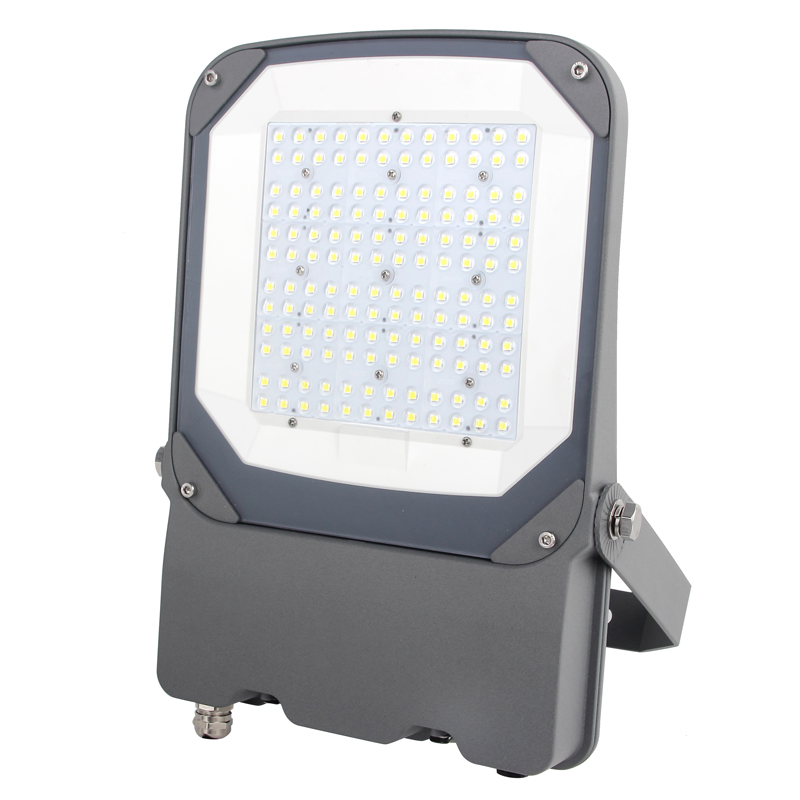 IP65 Ik08 Holofote LED Dimmable Inteligente com Ângulo de Feixe Assimétrico para Exterior 200W