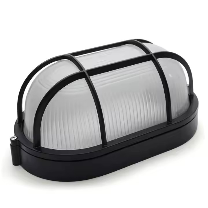 IP68 Iluminação de Parede ao Ar Livre em Alumínio à Prova d'Água com Luz LED E27 Luz Grande Círculo