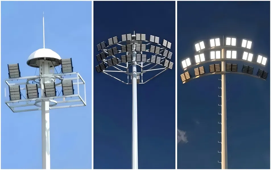 Sistema de subida e descida de alta iluminação