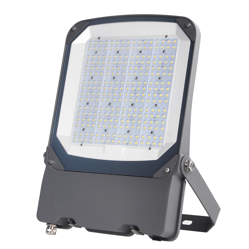 IP65 Ik08 Holofote LED Dimmable Inteligente com Ângulo de Feixe Assimétrico para Exterior 200W