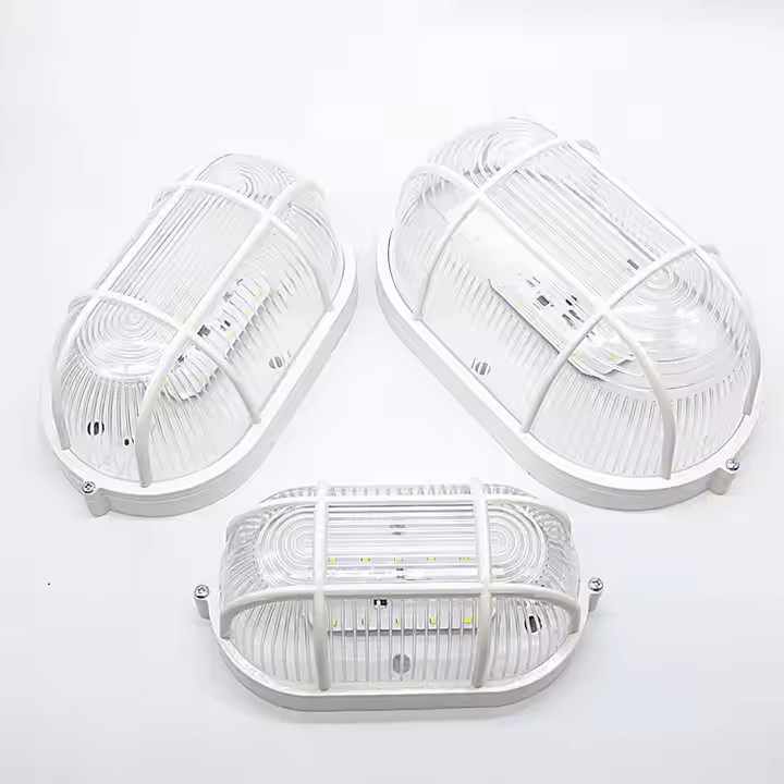 IP68 Iluminação de Parede ao Ar Livre em Alumínio à Prova d'Água com Luz LED E27 Luz Grande Círculo