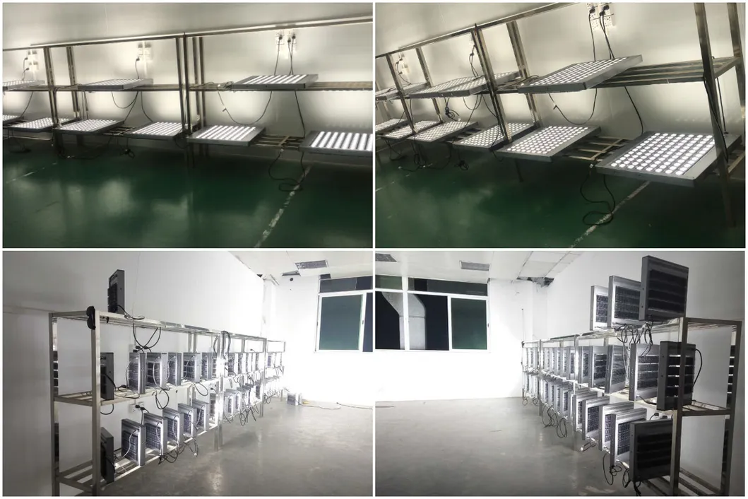 Inspeção e Teste de Holofotes LED