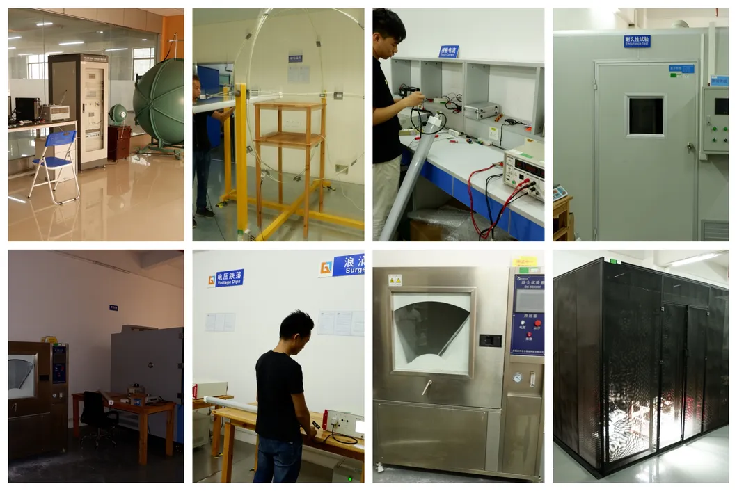 Processo de teste de produtos LED