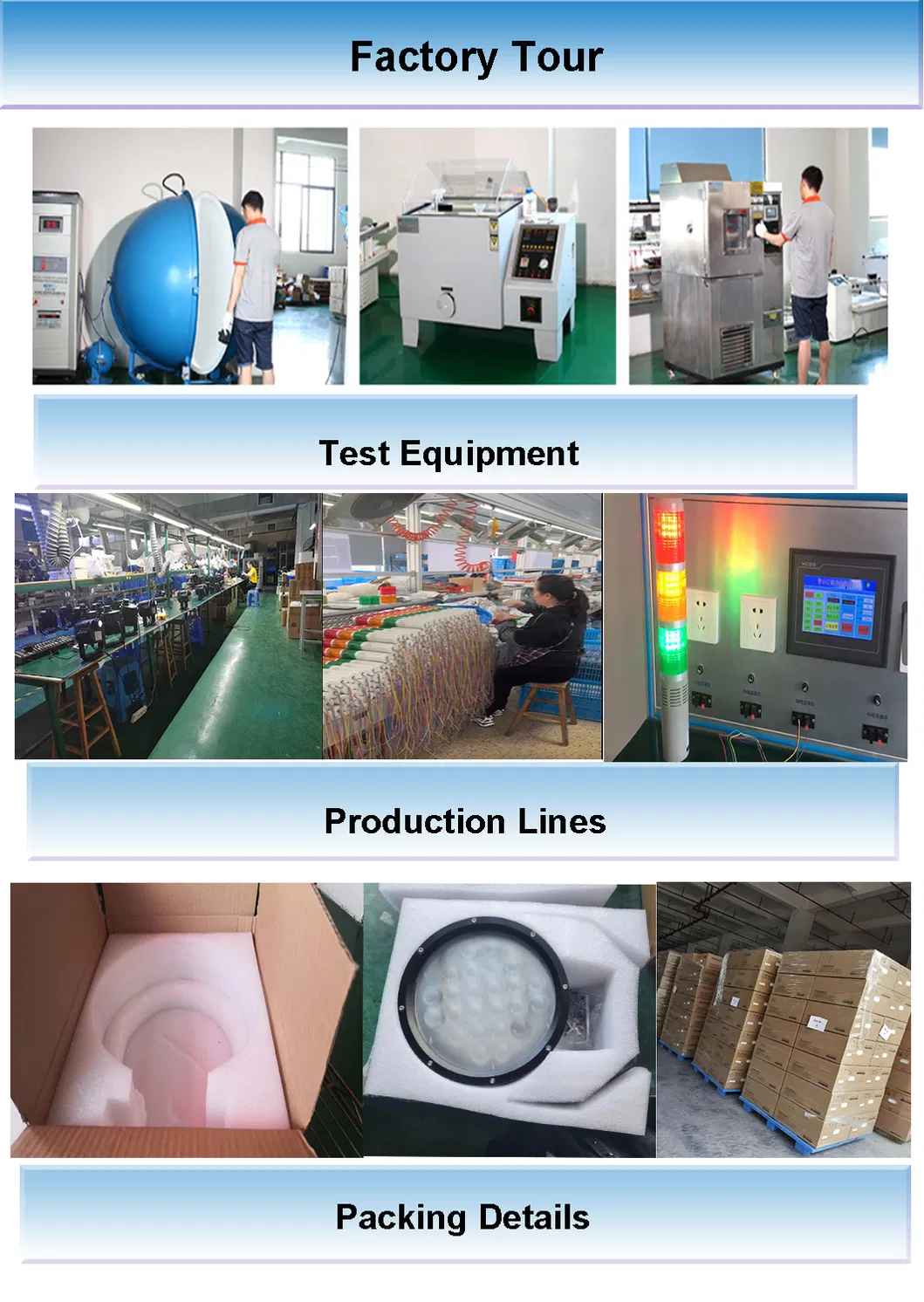 IP65 Iluminação de Projetor LED Personalizada à Prova d'Água para Ambientes Industriais Pesados Sinalização Gobo para Segurança de Pedestres