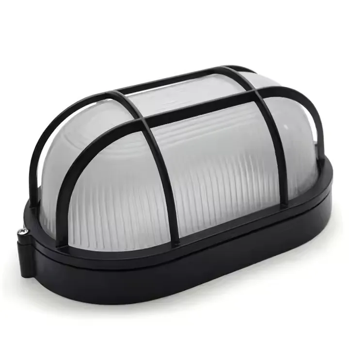 IP68 Iluminação de Parede ao Ar Livre em Alumínio à Prova d'Água com Luz LED E27 Luz Grande Círculo