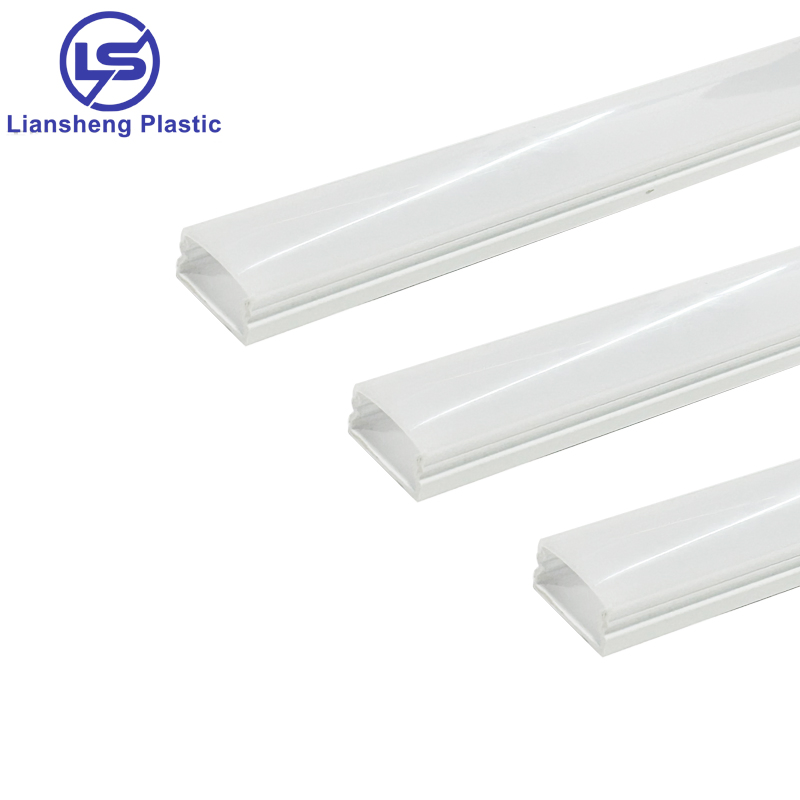 Difusor de Luz LED Extrusão de Policarbonato Faixa de Iluminação Cobertura Difusora LED Luminária à Prova d'Água Fosca Luminária de PC
