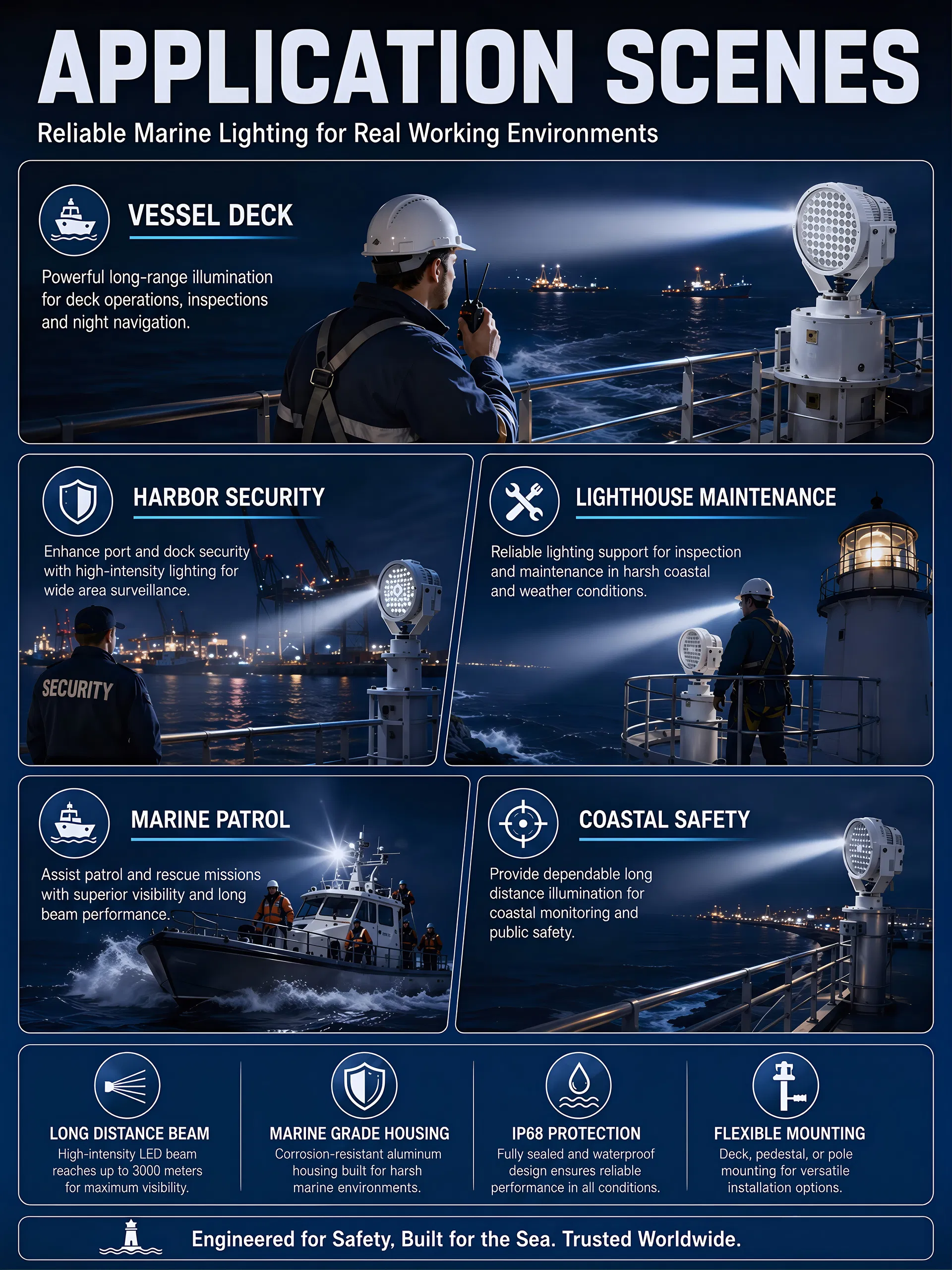 Aplicação em Navio Comercial