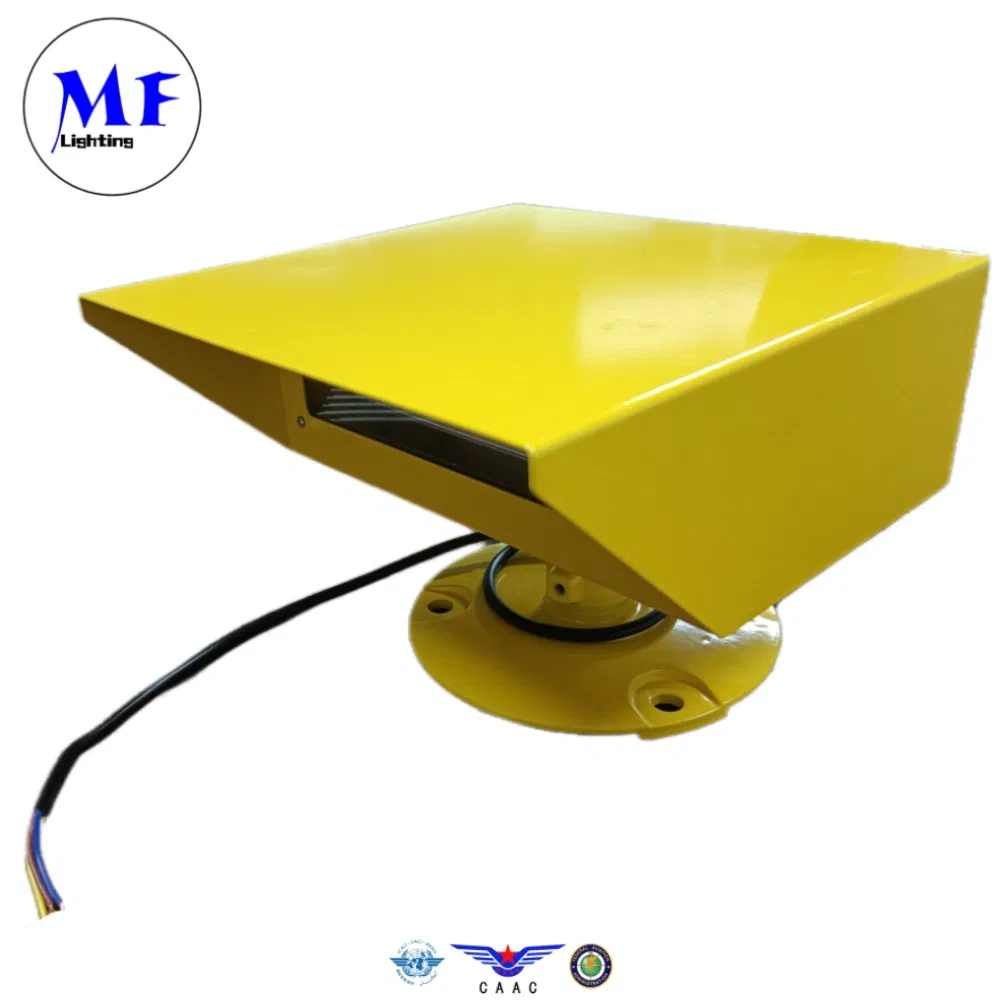 Alta Intensidade IP66 À Prova D'Água Branca Solar Poder AC DC Obstrução Aeronáutica Aviso Aviação LED Superfície Heliponto Helideck Helipad Luz de Inundação