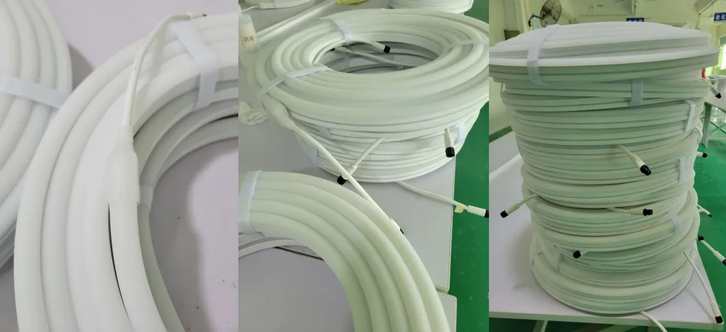Iluminação LED de Silicone Ecológica 1225 DMX512 Faixa Neon para Iluminação Arquitetônica e de Fachadas