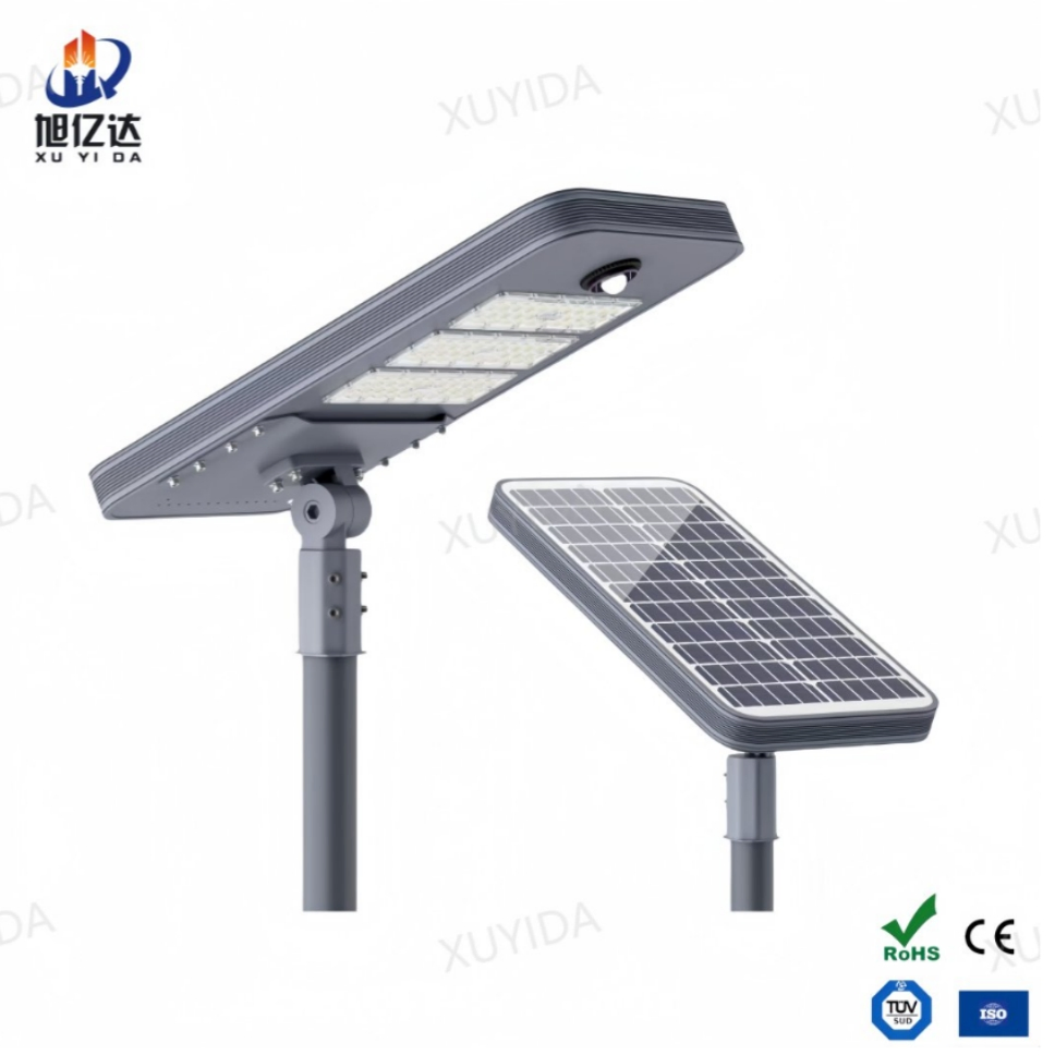 Iluminação de Caminho ao Ar Livre à Prova d'Água SMD Integrada 180W 240W Lâmpada de Rua Solar LED