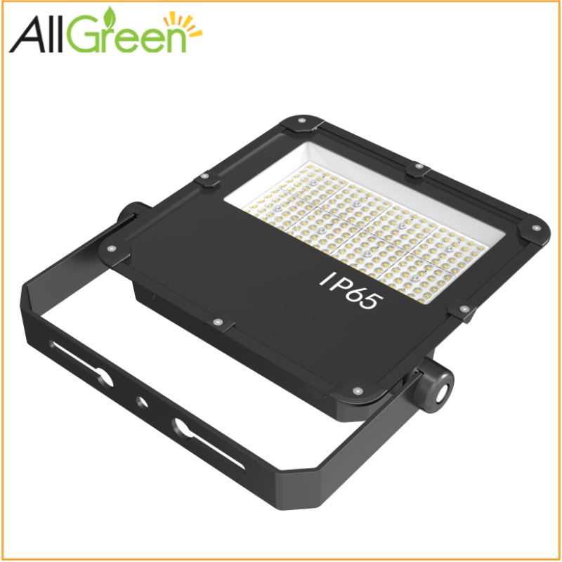 Iluminação de Inundação Allgreen OEM/ODM 200W Holofote LED para Tênis, Iluminação Esportiva Externa Economizadora de Energia, Paisagismo de Estádio em Alumínio à Prova d'Água IP66 À Prova d'Água