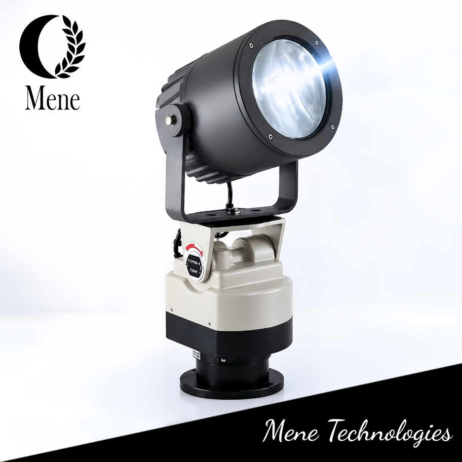 Lanterna de Busca LED IP68 Ik10 3000m Alcance Sem Fio Resistente a Spray de Sal Holofote de Busca para Marinha Barco Pesca Noturna Offshore