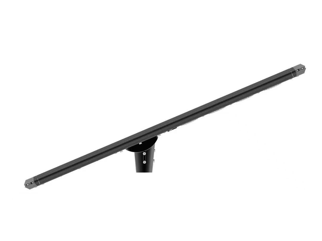 Luz de Rua LED Solar com Sensor de Movimento para Iluminação de Estradas Rurais 80W 120W