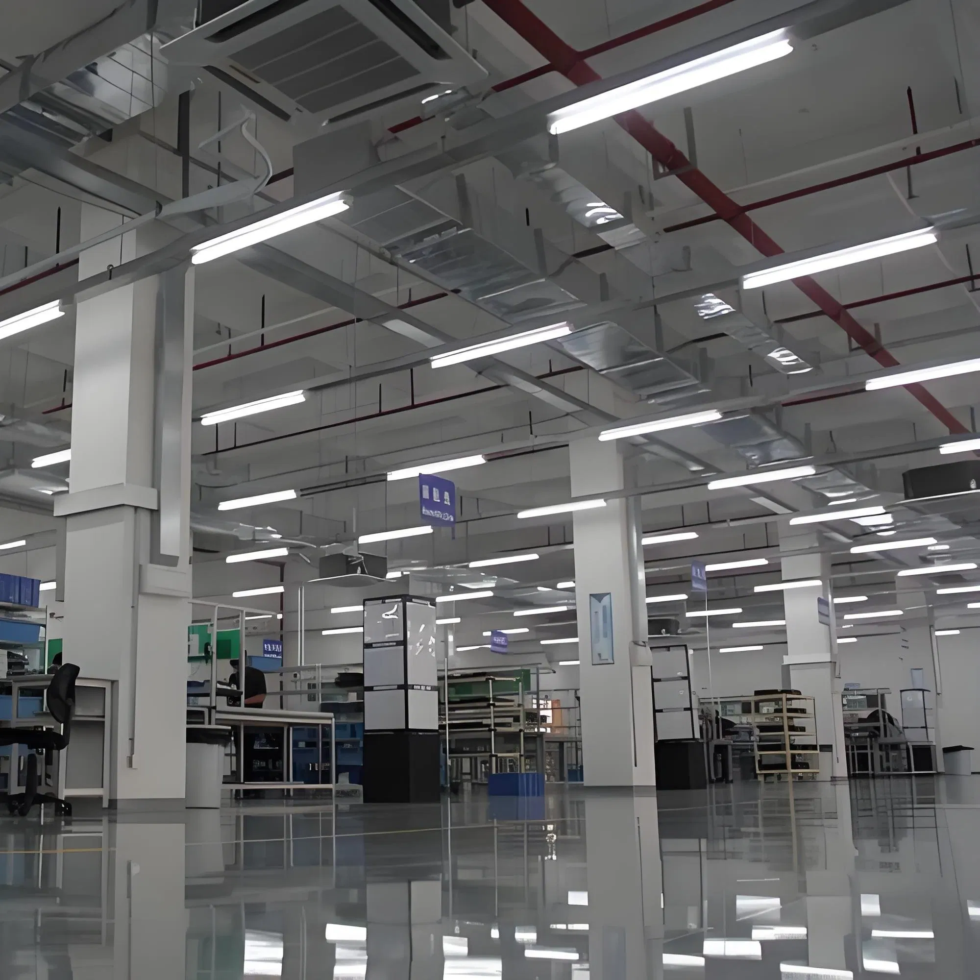 Iluminação LED de Alta Brilho para Grandes Fábricas e Armazéns de Grande Altura