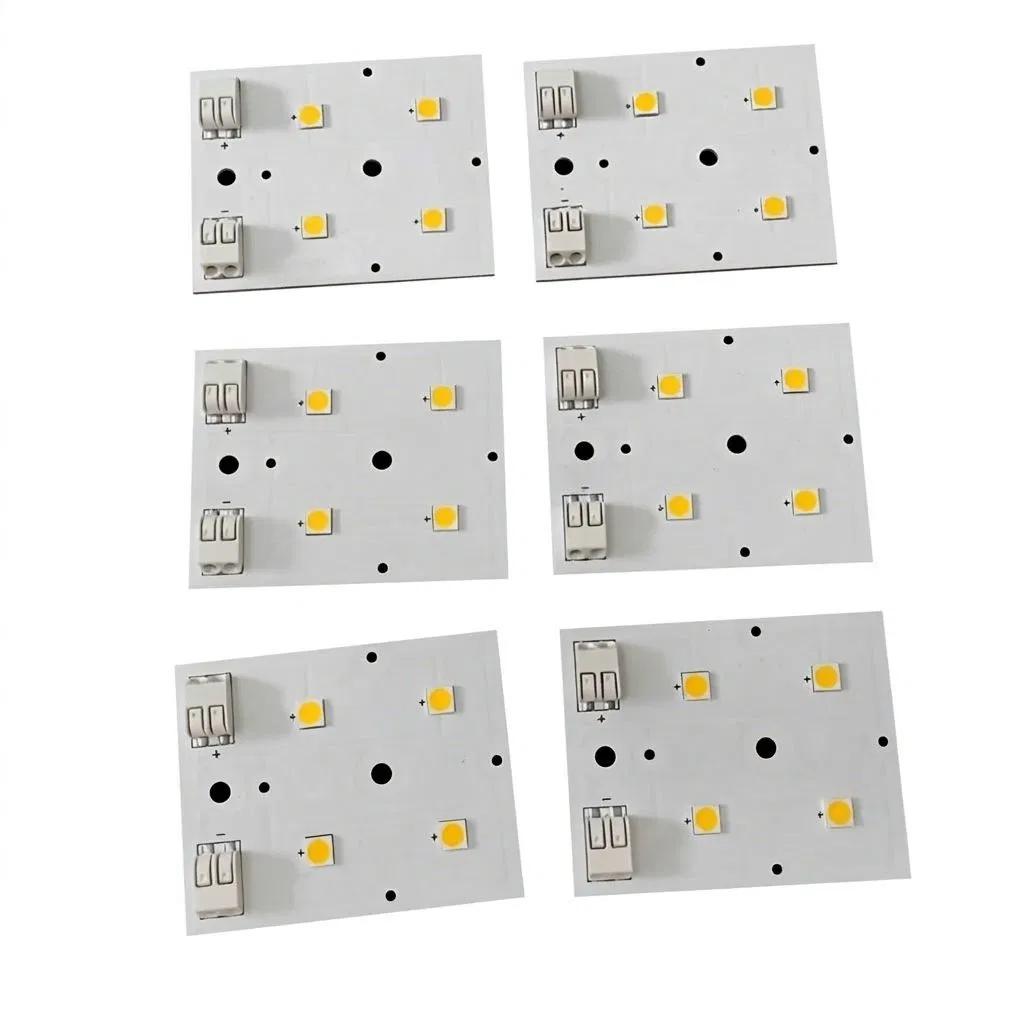 8W 20W 5050 Placa de PCB LED SMD com Design de Circuito Personalizado para Iluminação de Rua, Jardim e Túnel