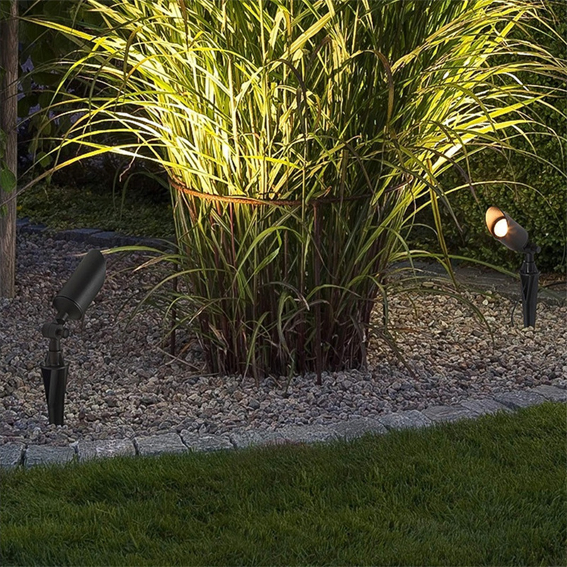 Lanterna de Jardim Spot de Alumínio à Prova d'Água de Alta Qualidade IP65 Iluminação Externa Luz de Spot de Jardim Paisagismo LED Spike Jardim