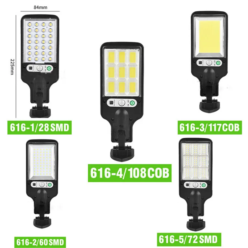 Luzes de Rua Solar LED Externas