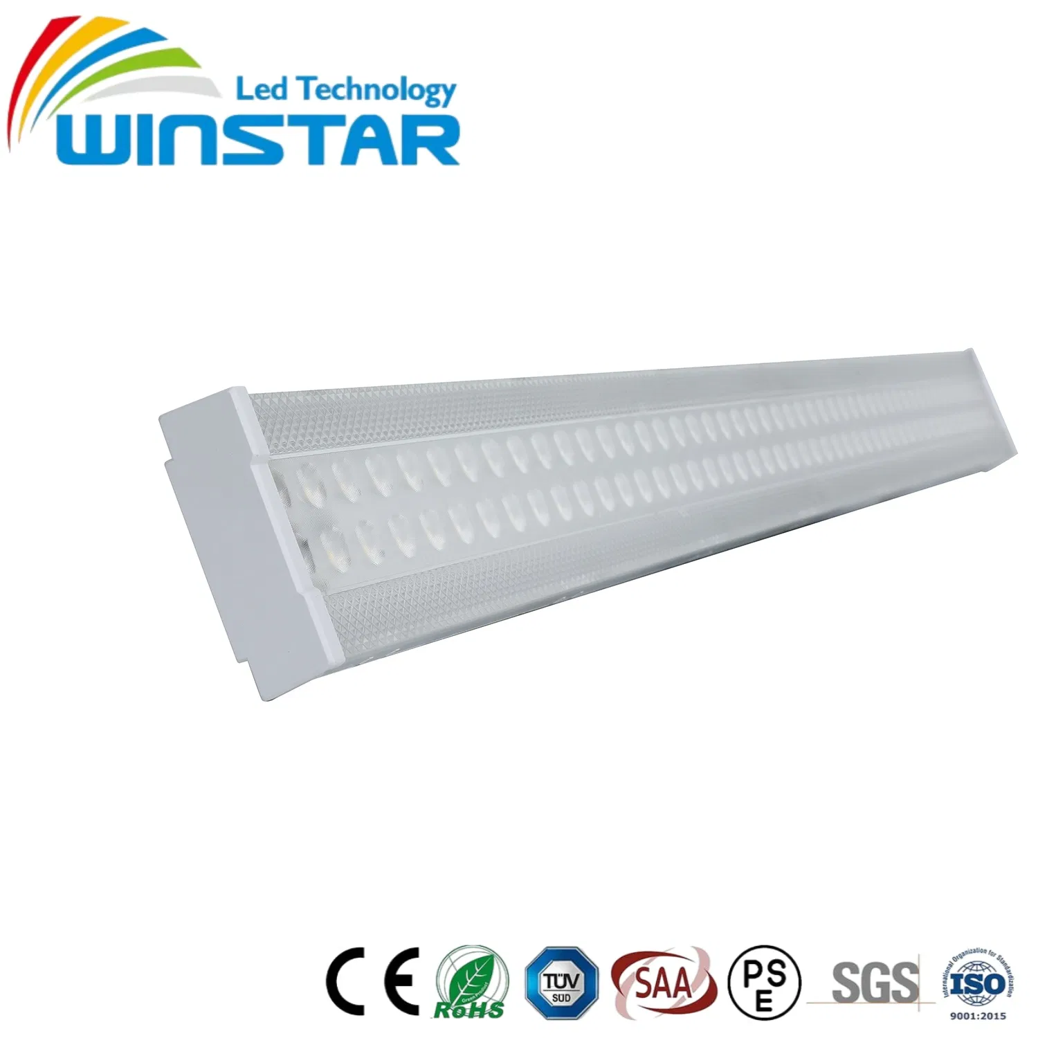 Sistema de Iluminação Linear de Trilho Arquitetônico Moderno 3-Phase Alumínio Extrudado Certificado CE Iluminação LED de Alto Lúmen para Comércio em Loja Galeria
