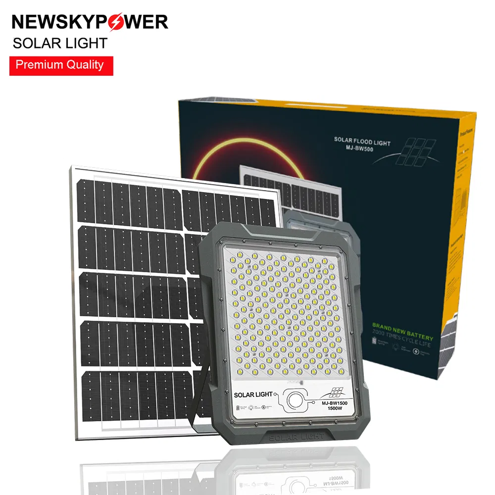 Versão Primária do Guerreiro Breaker Luzes de Inundação LED Solares Montadas na Parede para Estádios Esportivos Mj-Bw100 100W 1500W