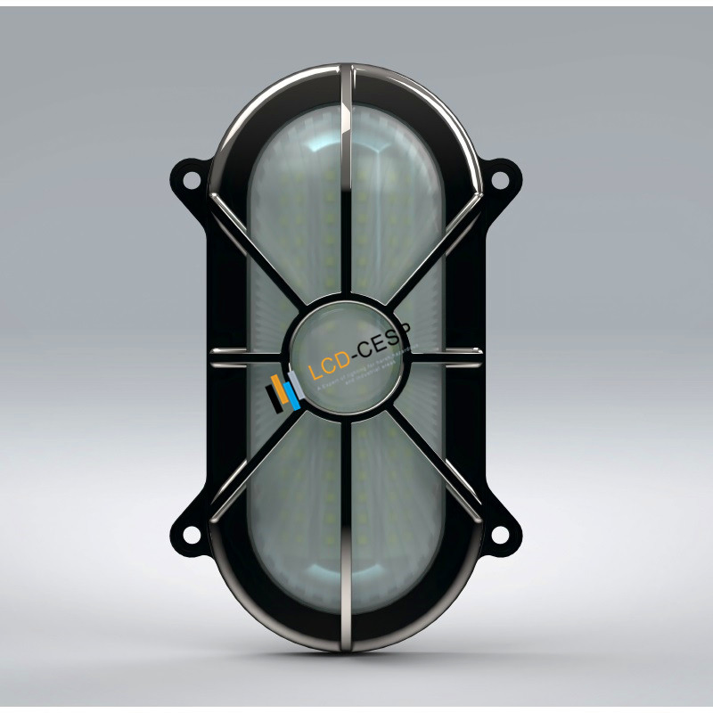 Lâmpada à Prova de Explosão -400W - LED - 90-305VAC -5700K- Holofote de Feixe Médio - Iluminação Marinha Atex