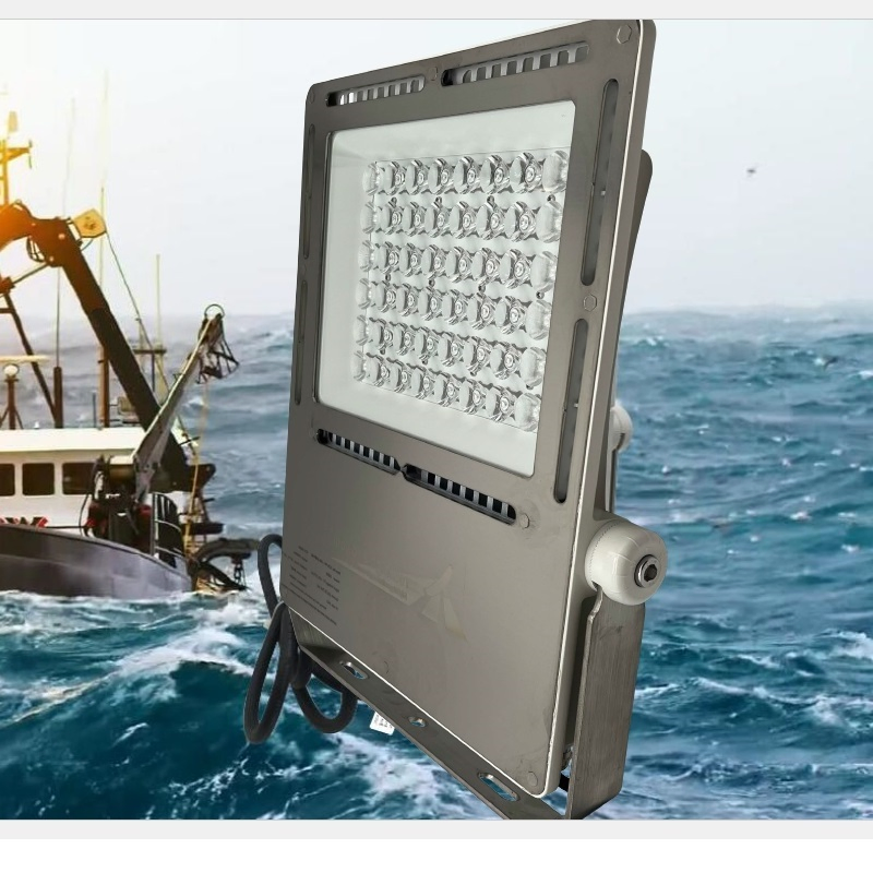 Spotlight Marinho 50W-500W-LED Lâmpada de Inundação para Barco, 12-24V, 8deg-60deg- Iluminação de Lanterna de Pesca para Barco