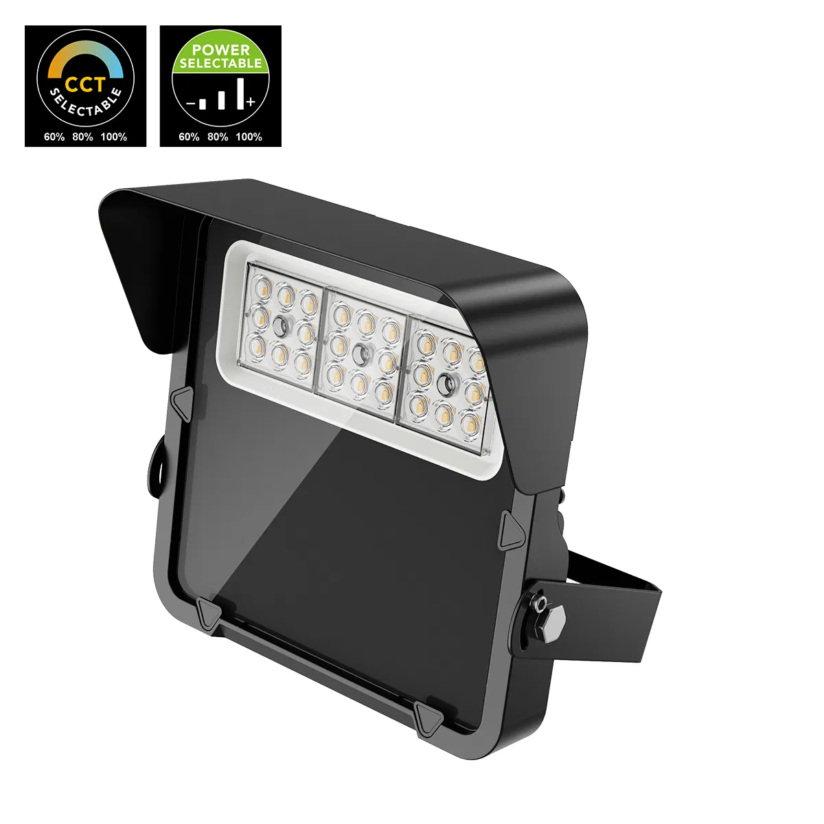 Iluminação LED de Inundação Externa ETL Dlc 5 Anos de Garantia RGB 50W 100W 200W 240W IP65 Iluminação LED de Inundação à Prova d'Água