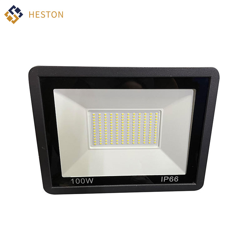 Luz de Inundação LED 100W 6000K IP66 Iluminação Projetora LED para Exterior Luz de Segurança