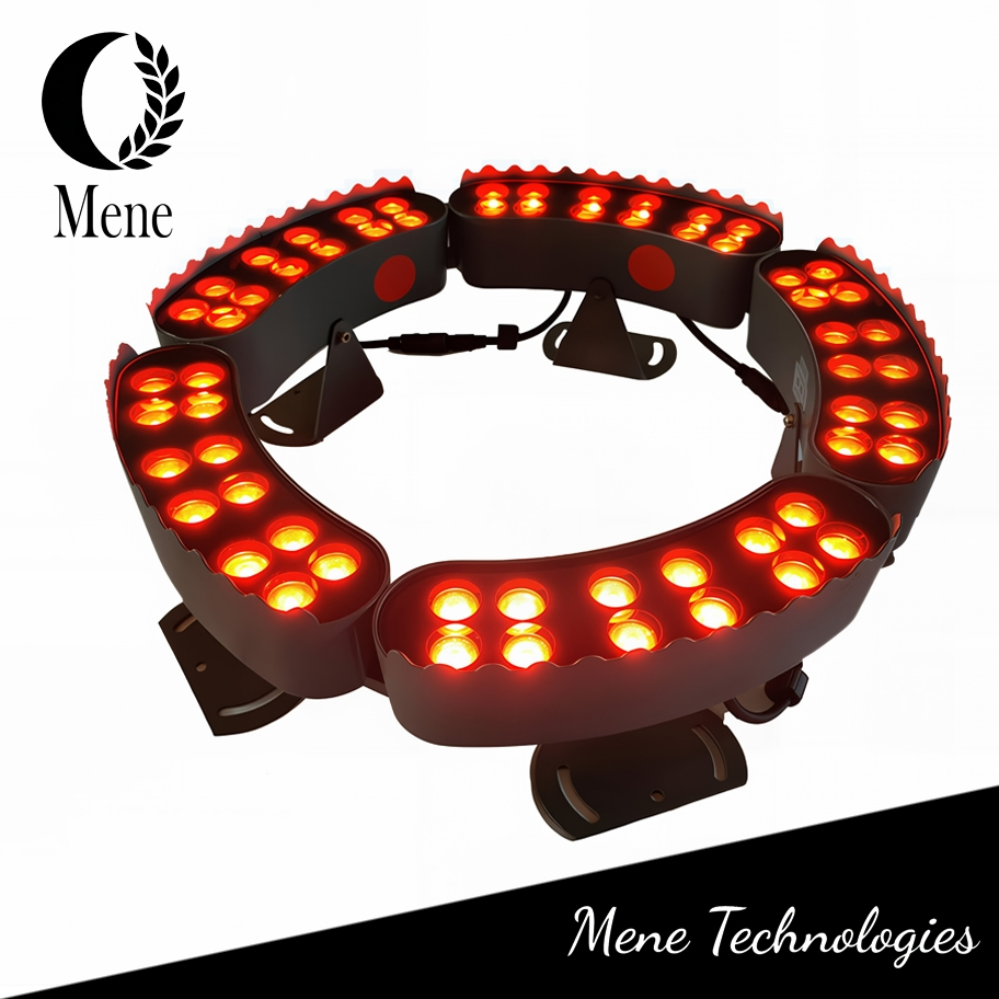 Luz de Jardim para Árvore LED IP65 Alumínio Fundido 12W CE RoHS Luminária de Anel Arquitetônico para Iluminação de Paisagem Externa