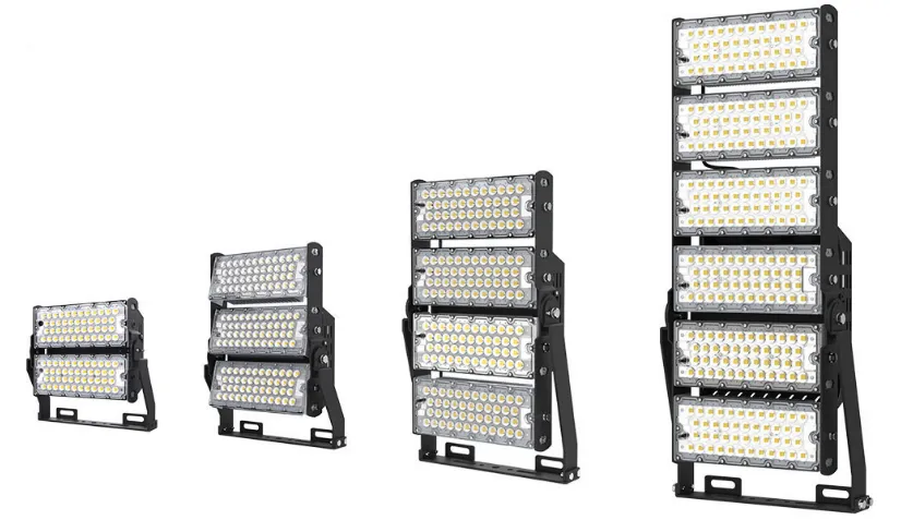 Holofotes LED em forma A