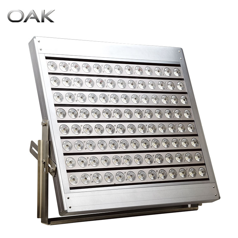 Iluminação de Estádio de Futebol de Alta Mast Dimmable à Prova d'Água para Exterior 1000W Refletor LED Floodlight
